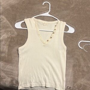 Gilded intent tank top